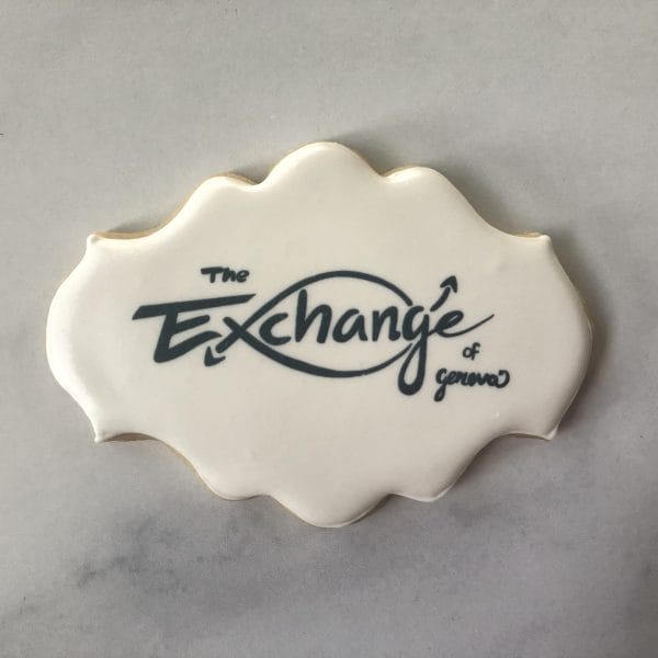 custom logo cookies