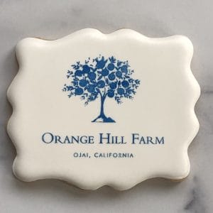 custom logo cookies