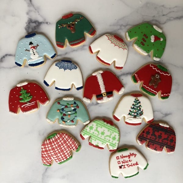 Ugly Sweater Cookies