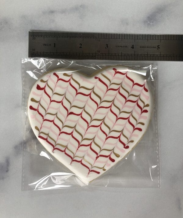 VALENTINE HEART SHAPED SUGAR COOKIES ~ GENEVA IL - Image 4