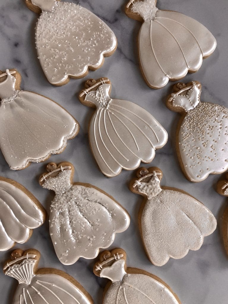 pink bridesmaid dresses images Sweetheart Mermaid Wedding Dress Cookie Cutter – LCWCookieCutters main image 1