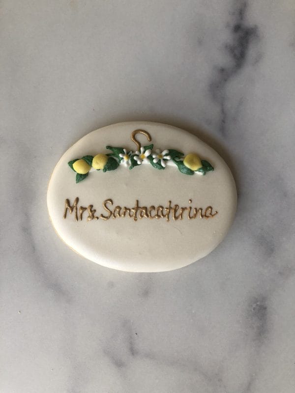 Amalfi Coast Lemon Theme Bridal Shower Cookies - Image 4
